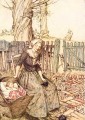 Mother Goose Bye Baby Bunting illustrator Arthur Rackham